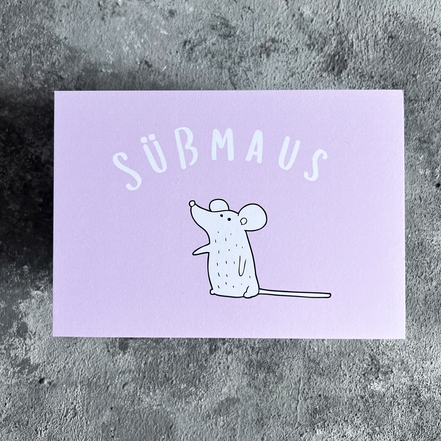 POSTKARTE SÜßMAUS