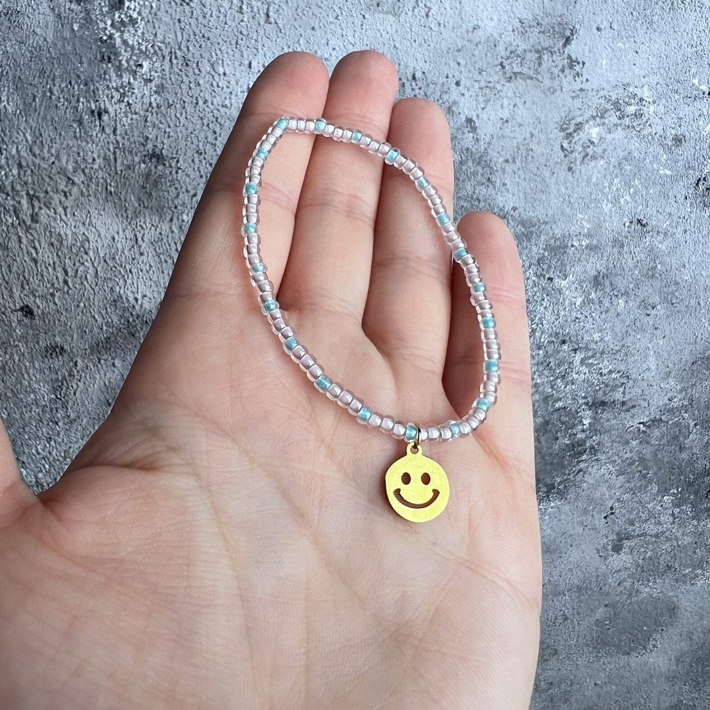SMILEYARMBAND CREAM x BLUE