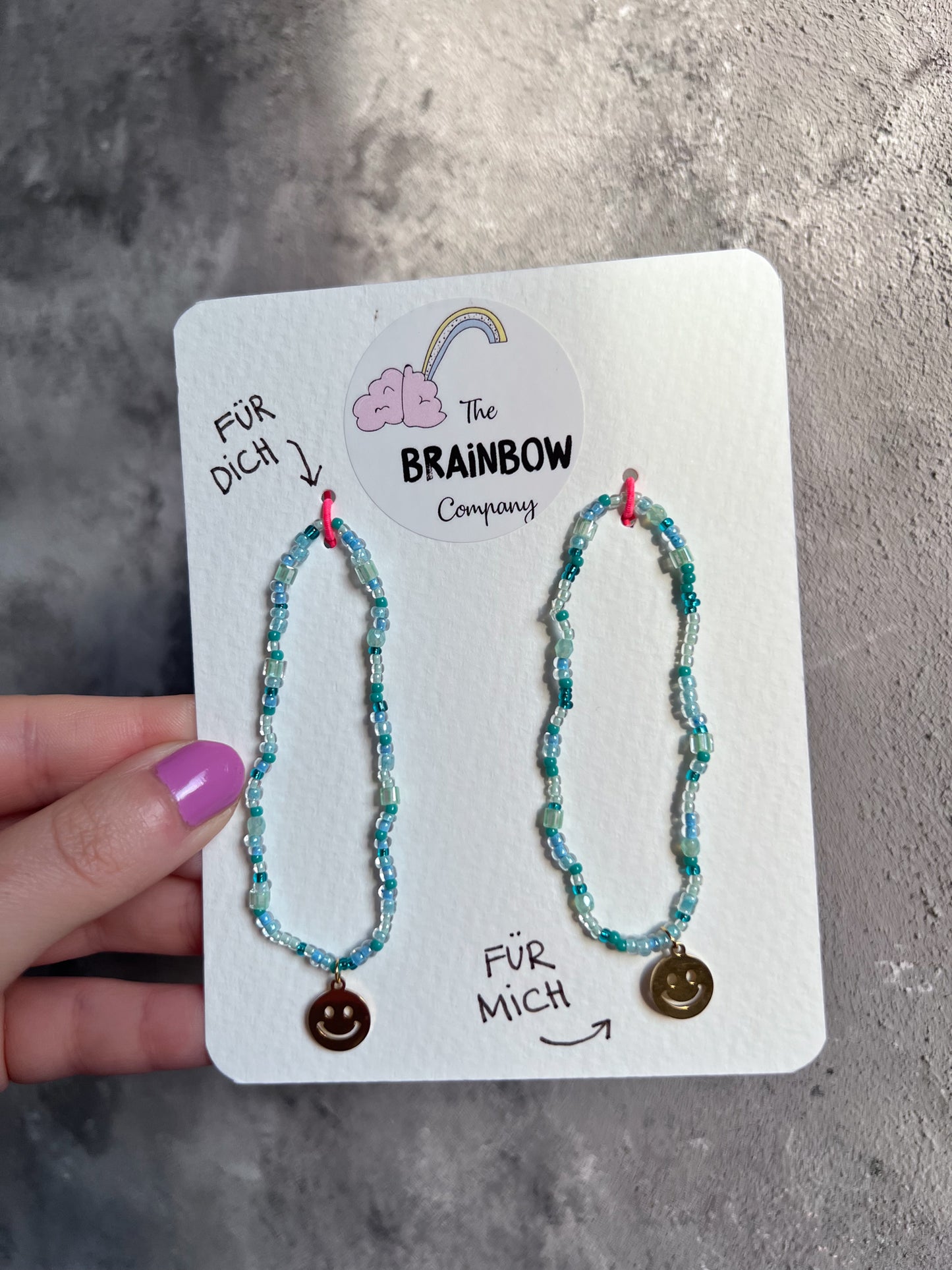 FREUNDSCHAFTSARMBÄNDER TÜRKIS x AQUA