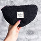HALFMOON POUCH BLACK x ROSA