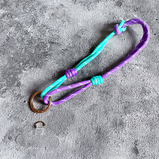 HANDYKETTE LILA x TÜRKIS