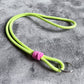SCHLÜSSELANHÄNGER LIME x PINK