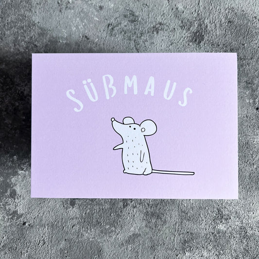 POSTKARTE SÜßMAUS