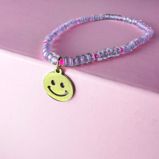 SMILEYARMBAND FLIEDER x NEON