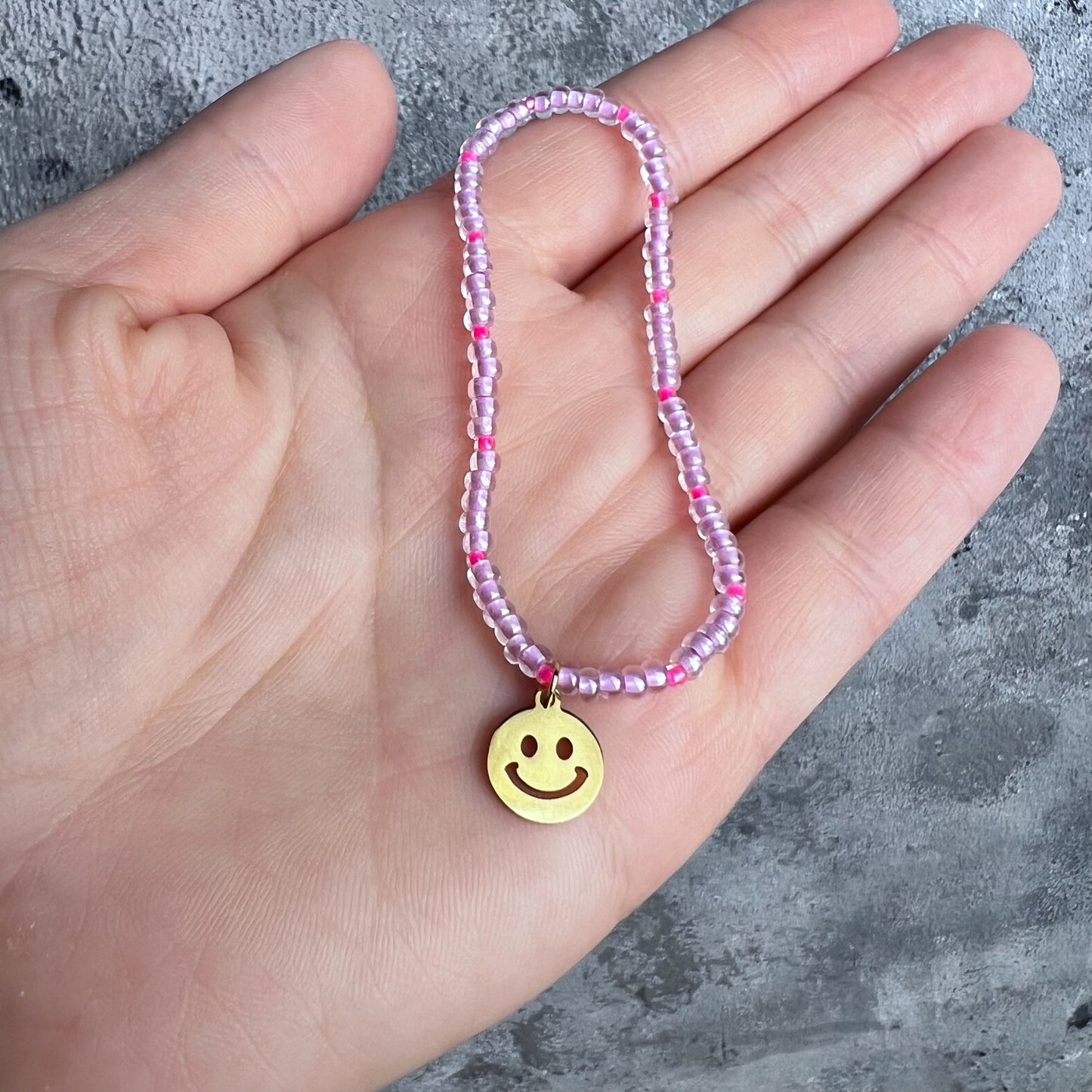 SMILEYARMBAND FLIEDER x NEON
