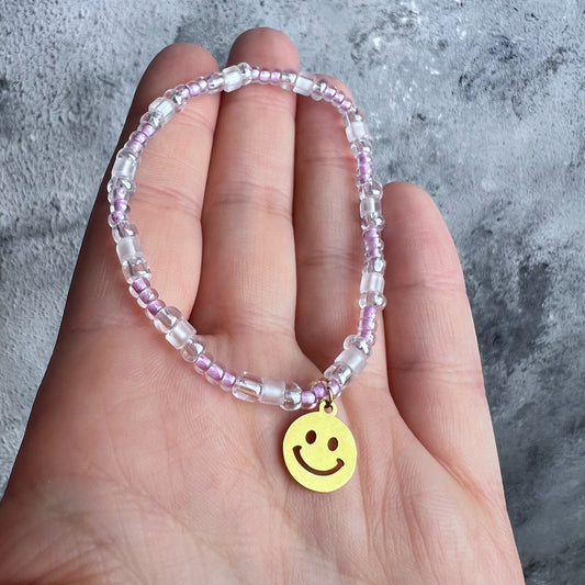 SMILEYARMBAND FLIEDER x CLEAR