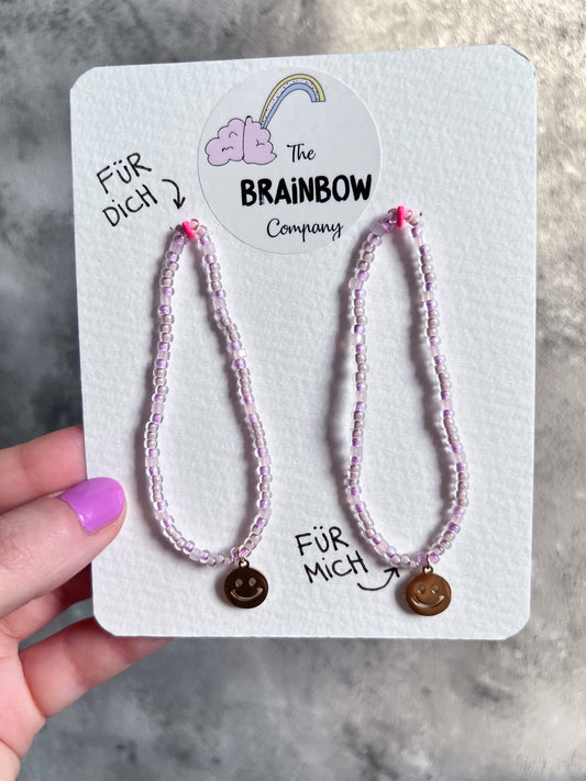 FREUNDSCHAFTSARMBÄNDER FLIEDER x ROSE