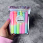 6 DIP DYE B-DAY KERZEN PASTELL x NEON